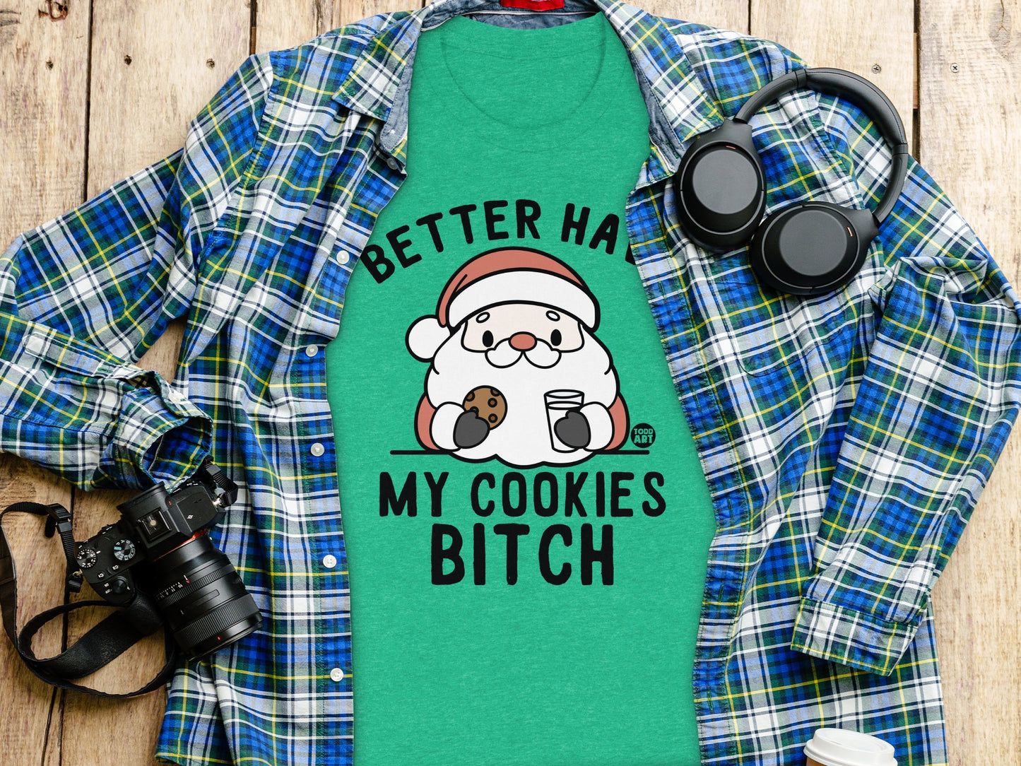 Better Have My Cookies Santa Christmas T-shirt product type