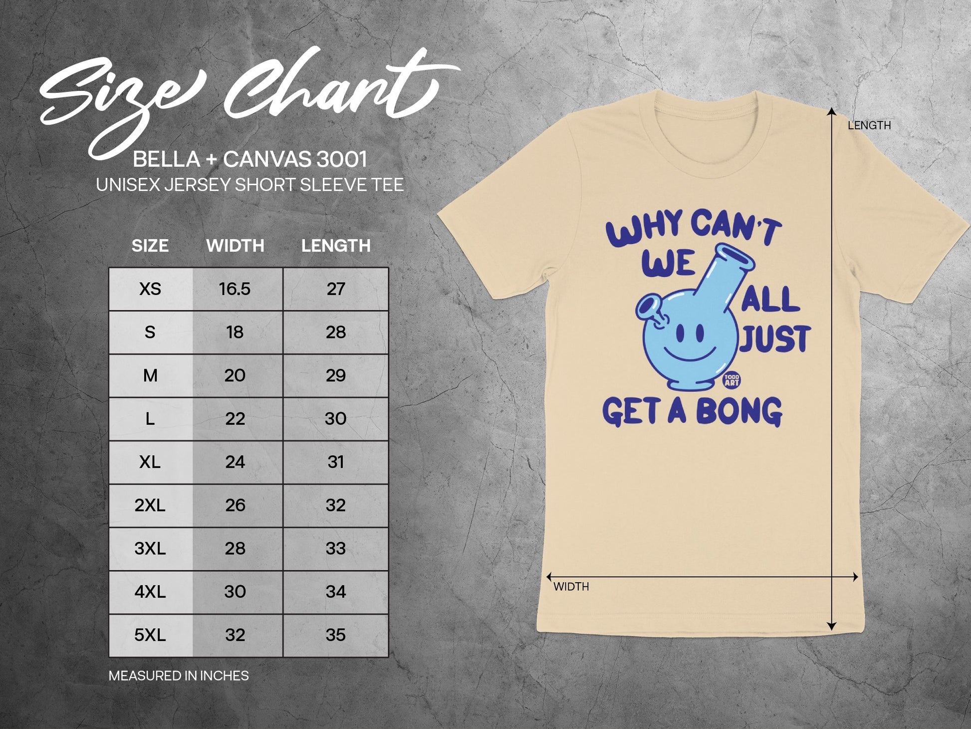 Why Can't We All Just Get a Bong Tee