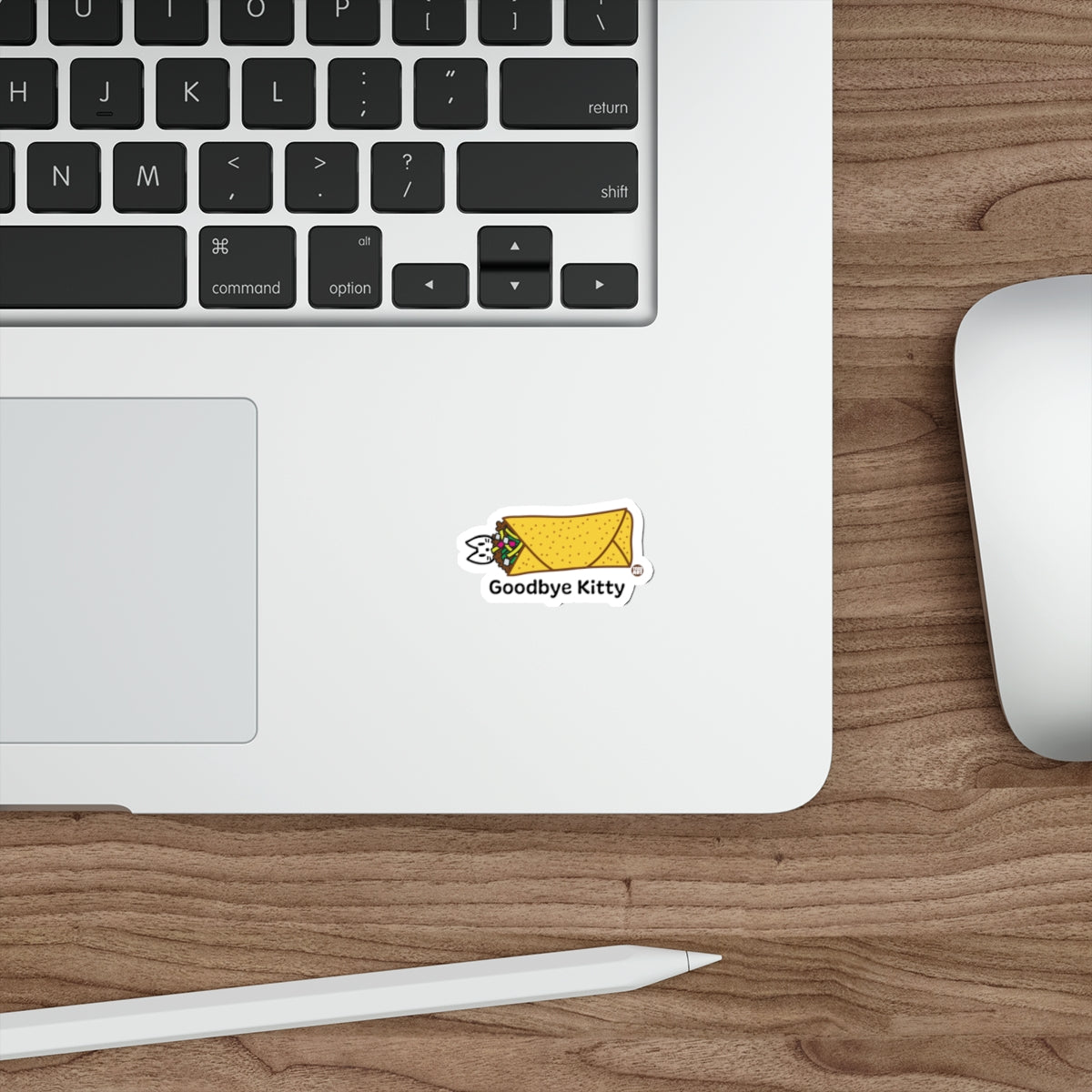 Goodbye Kitty Custom Laptop Sticker for Fun Decor