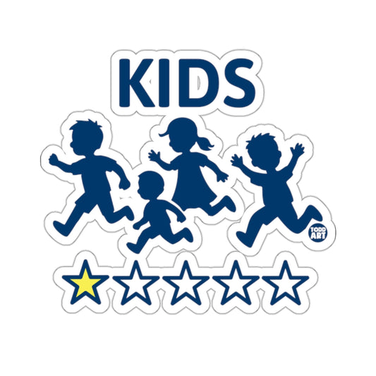 KIDS Four Running Children One Star Rating TODD ART 
