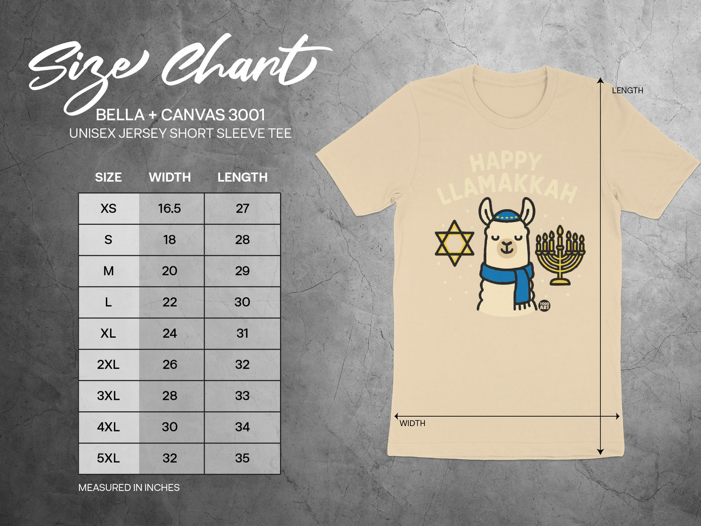 Happy Llamakkah Unisex Jersey Short Sleeve Tee