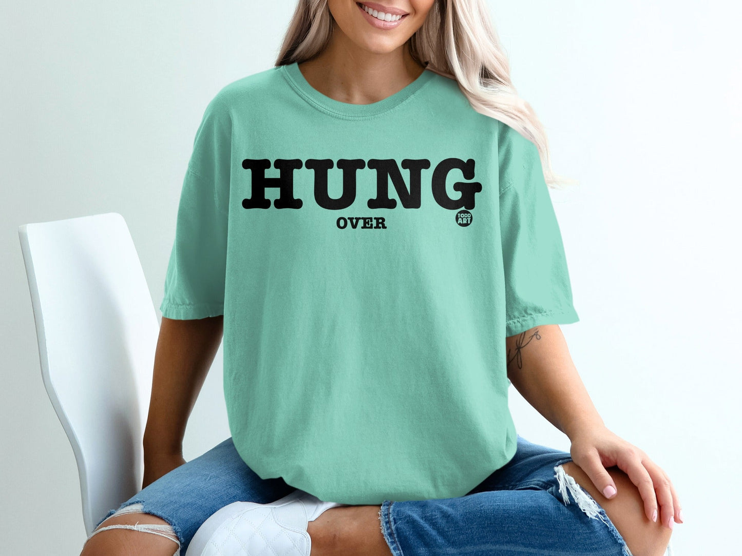 Funny Hung Over Graphic T-Shirt for Casual Wear