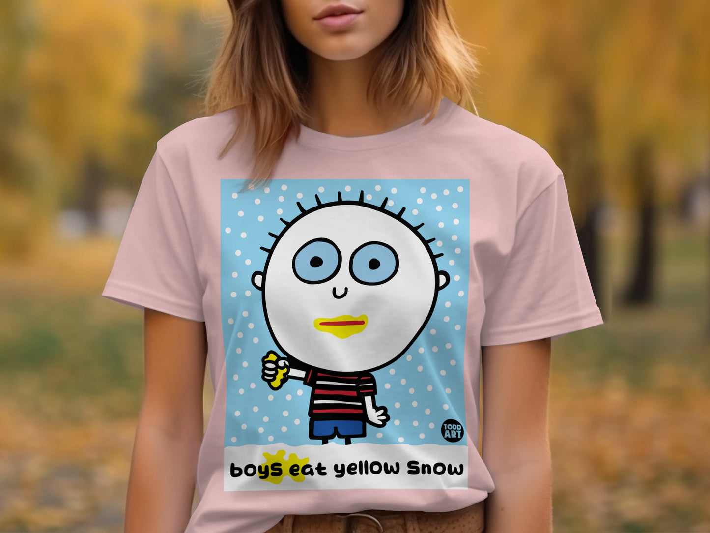 Boys Eat Yellow Snow Graphic T-Shirt