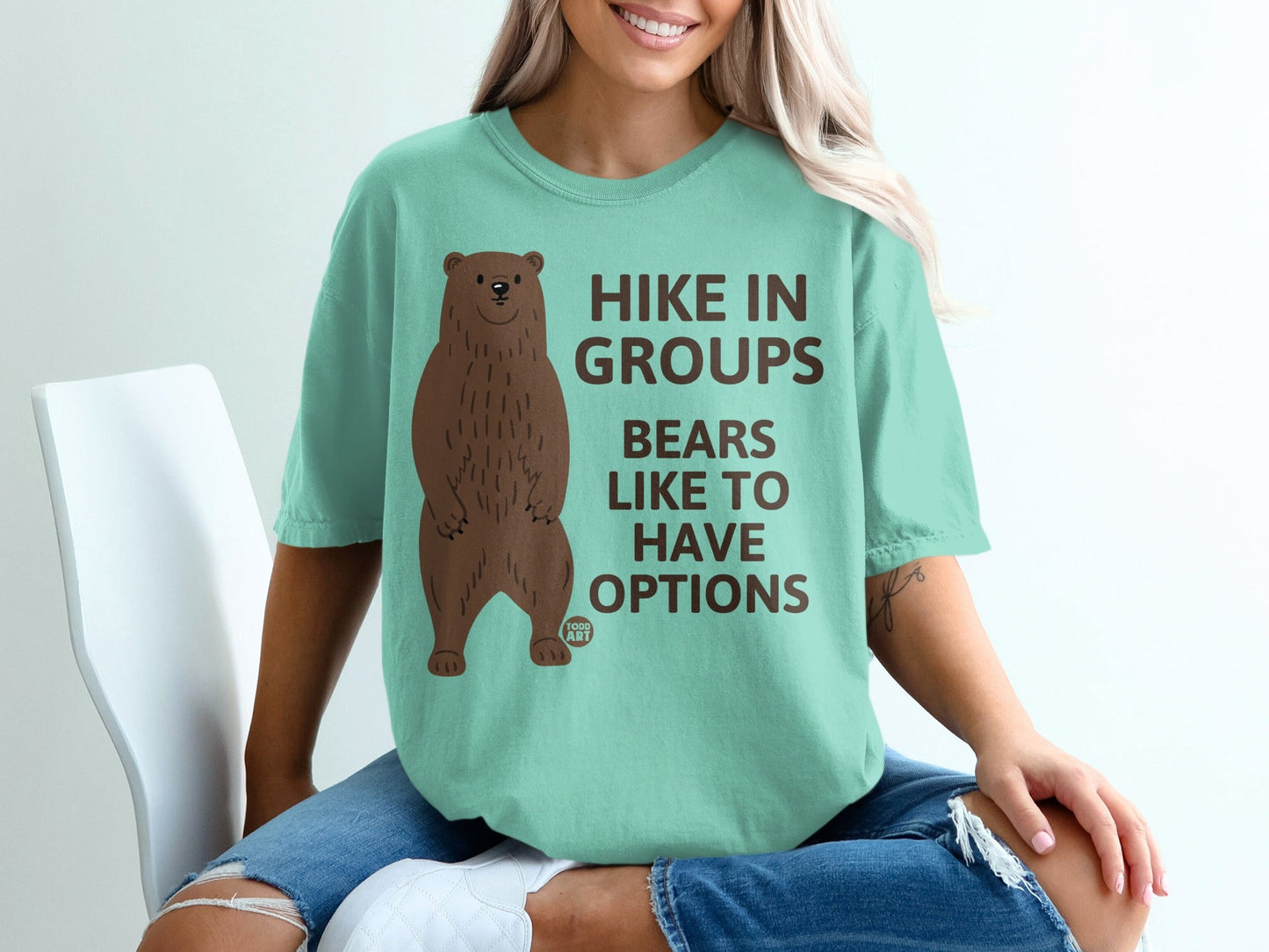 Hike in Groups Bears Like to Have Options Shirt