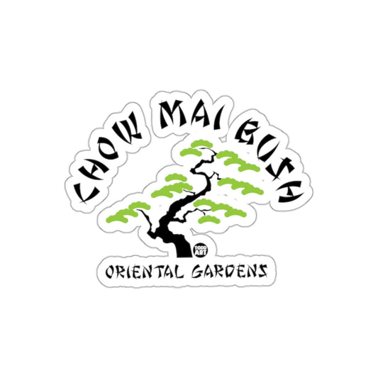 Chow Mai Bonsai Oriental Gardens Design Todd Art sticker