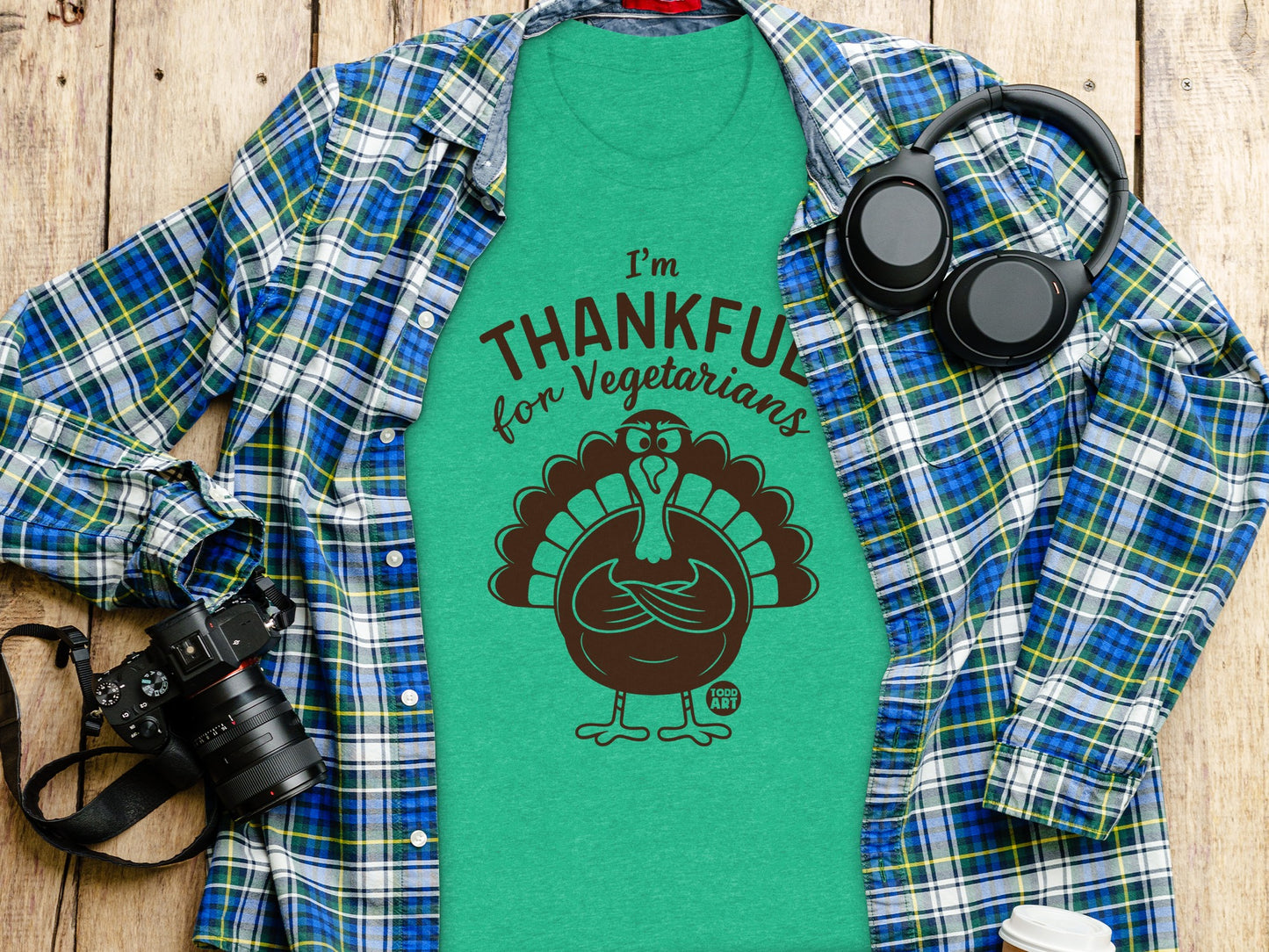 I'm Thankful for Vegetarians Graphic T-Shirt