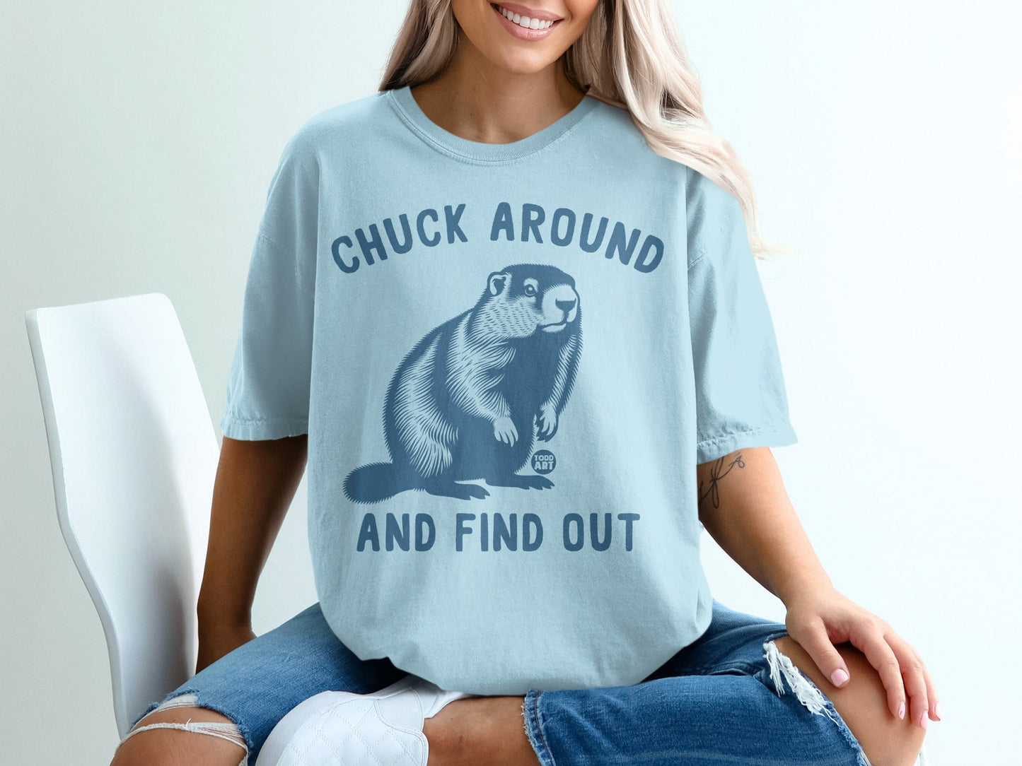 Chuck Around And Find Out Graphic T-Shirt