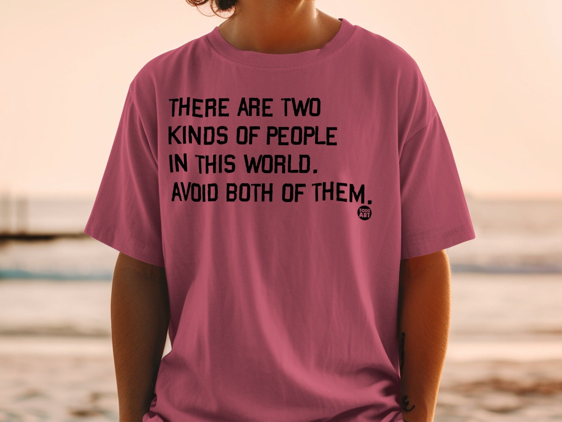 Two Kinds of People in This World Avoid Both T-shirt