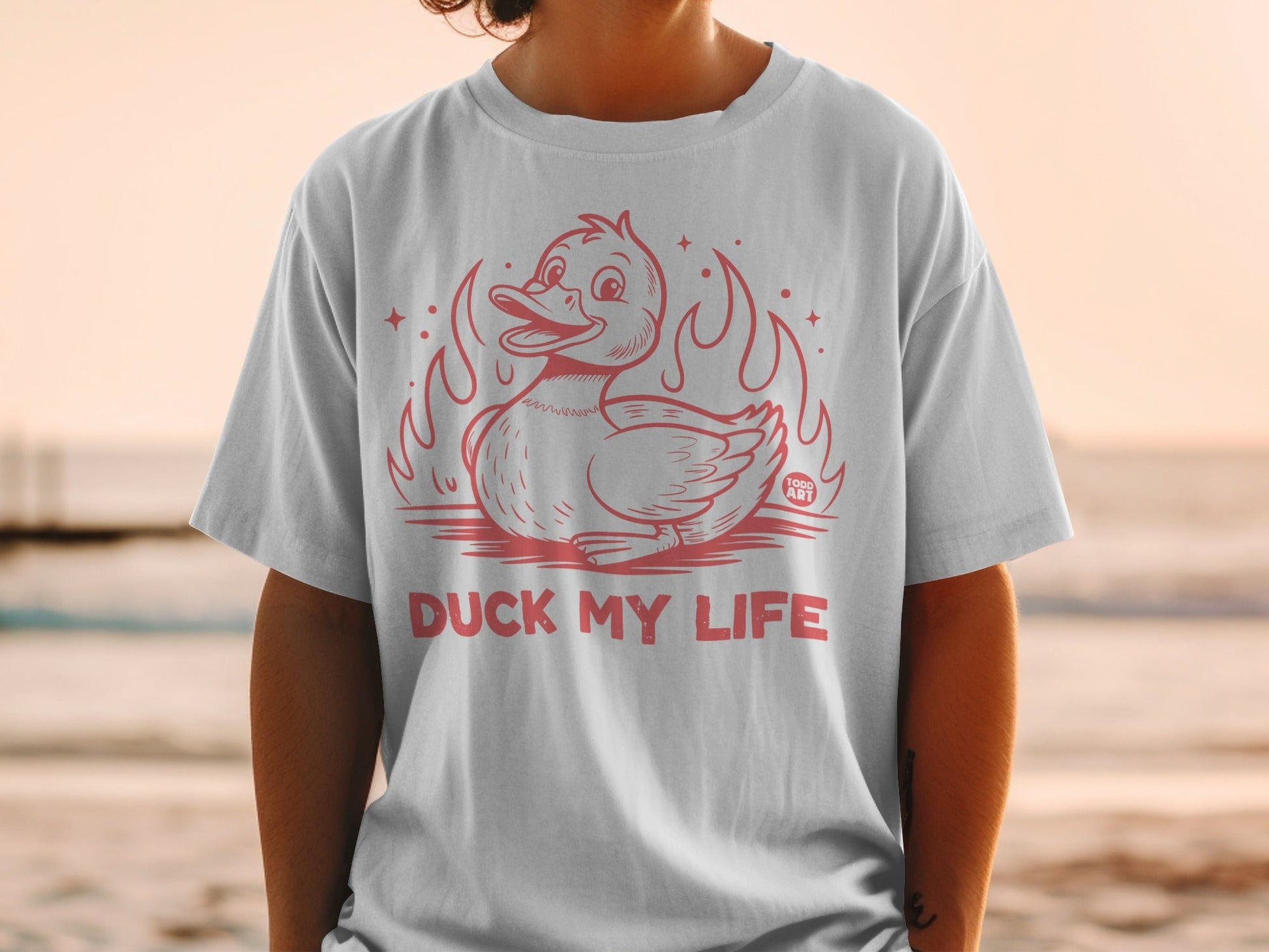 Duck My Life Graphic T-Shirt with Fun Design
