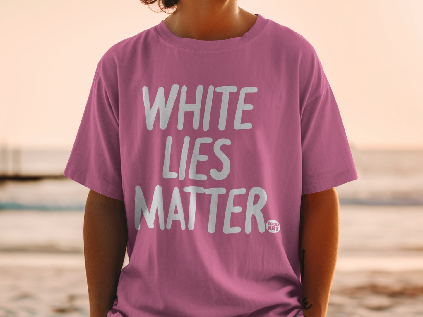 White Lies Matter Statement T-Shirt Product