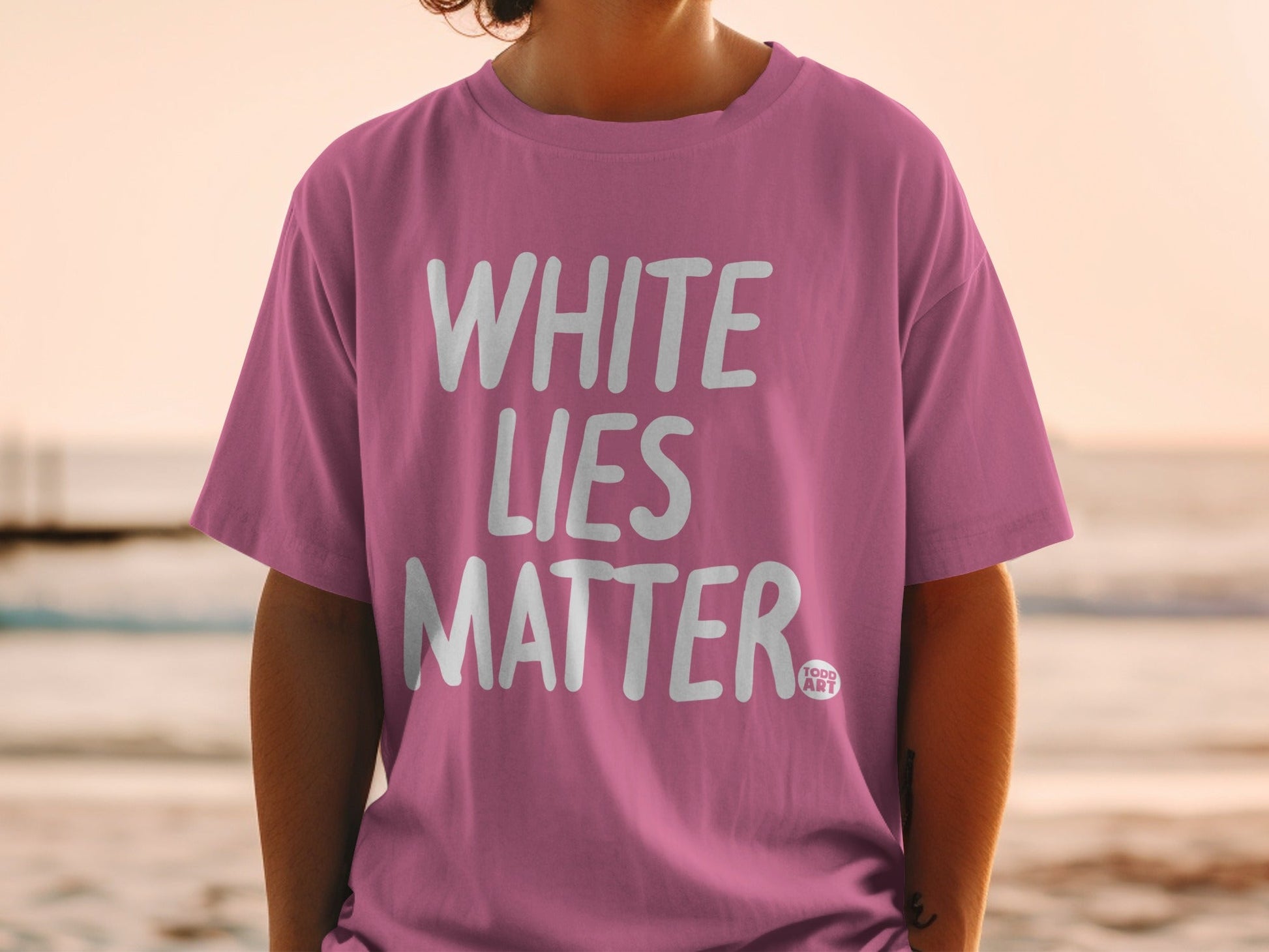 White Lies Matter Statement T-Shirt Product