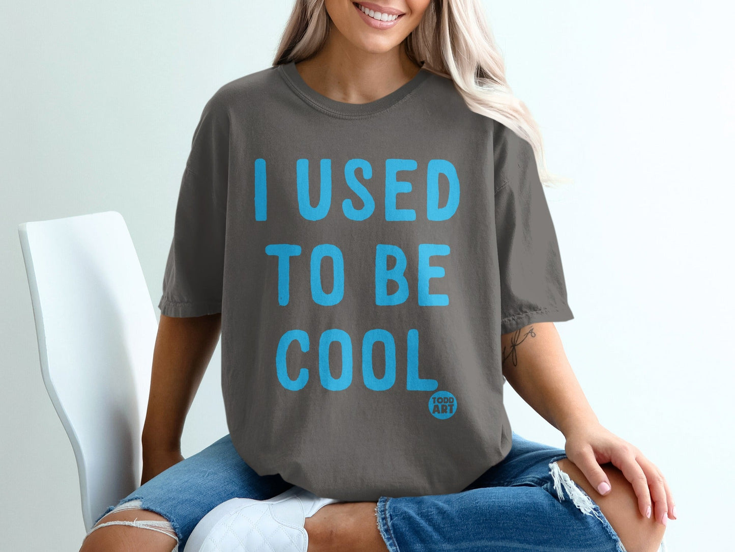 I Used To Be Cool Graphic Printed T-shirt
