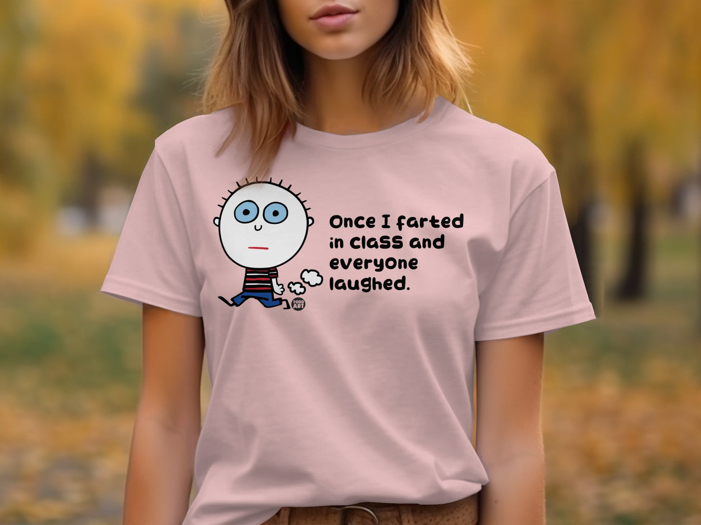 Hilarious Cartoon Character Funny Graphic T-Shirt