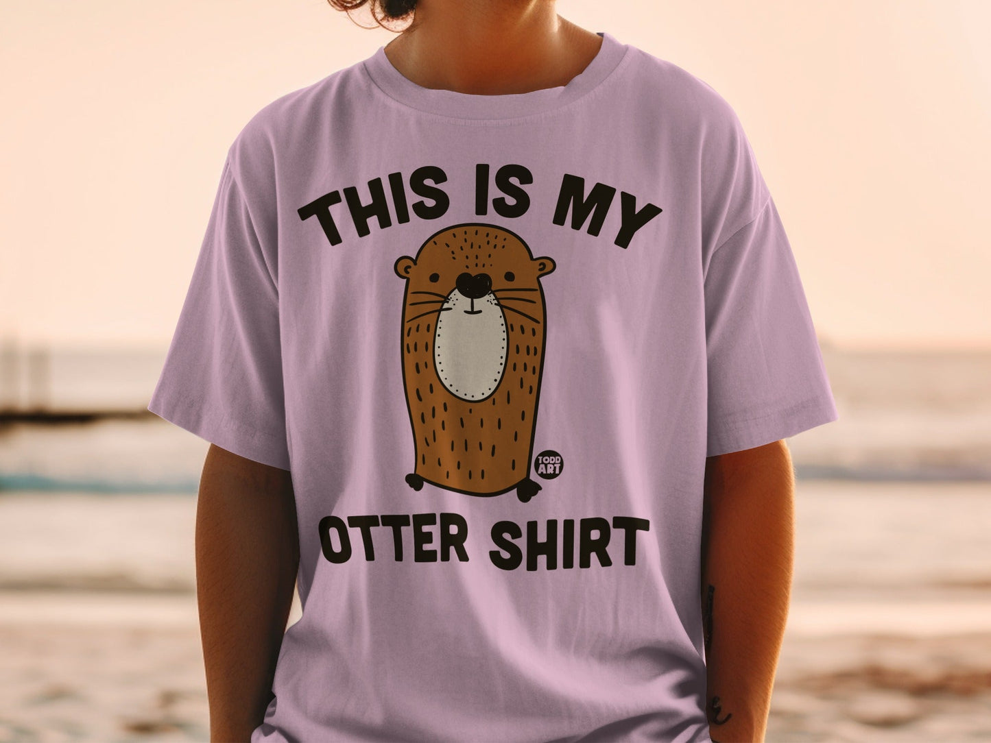 This Is My Otter Shirt Cute Animal Graphic T-Shirt