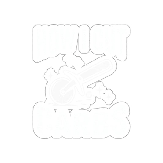 How I Cut Cards Sticker for Gamers and Collectors
