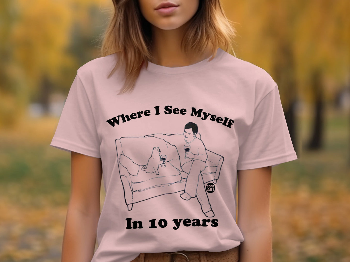 Where I See Myself In 10 Years Graphic T-shirt