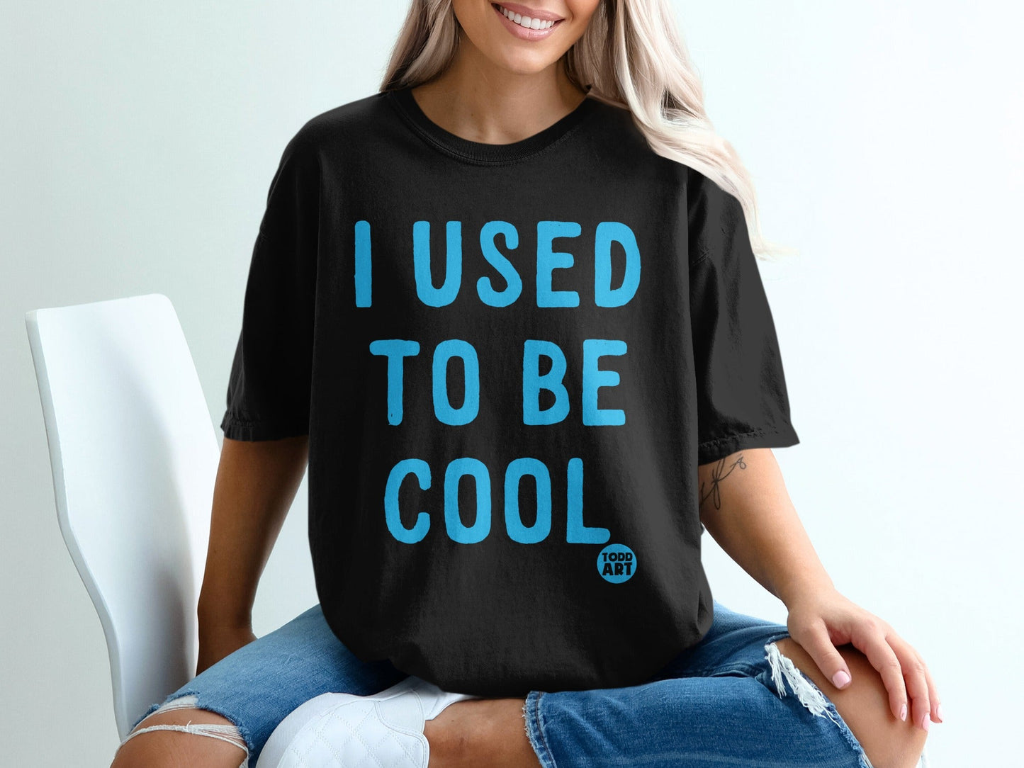 I Used to Be Cool Todd Art Graphic T-shirt Product