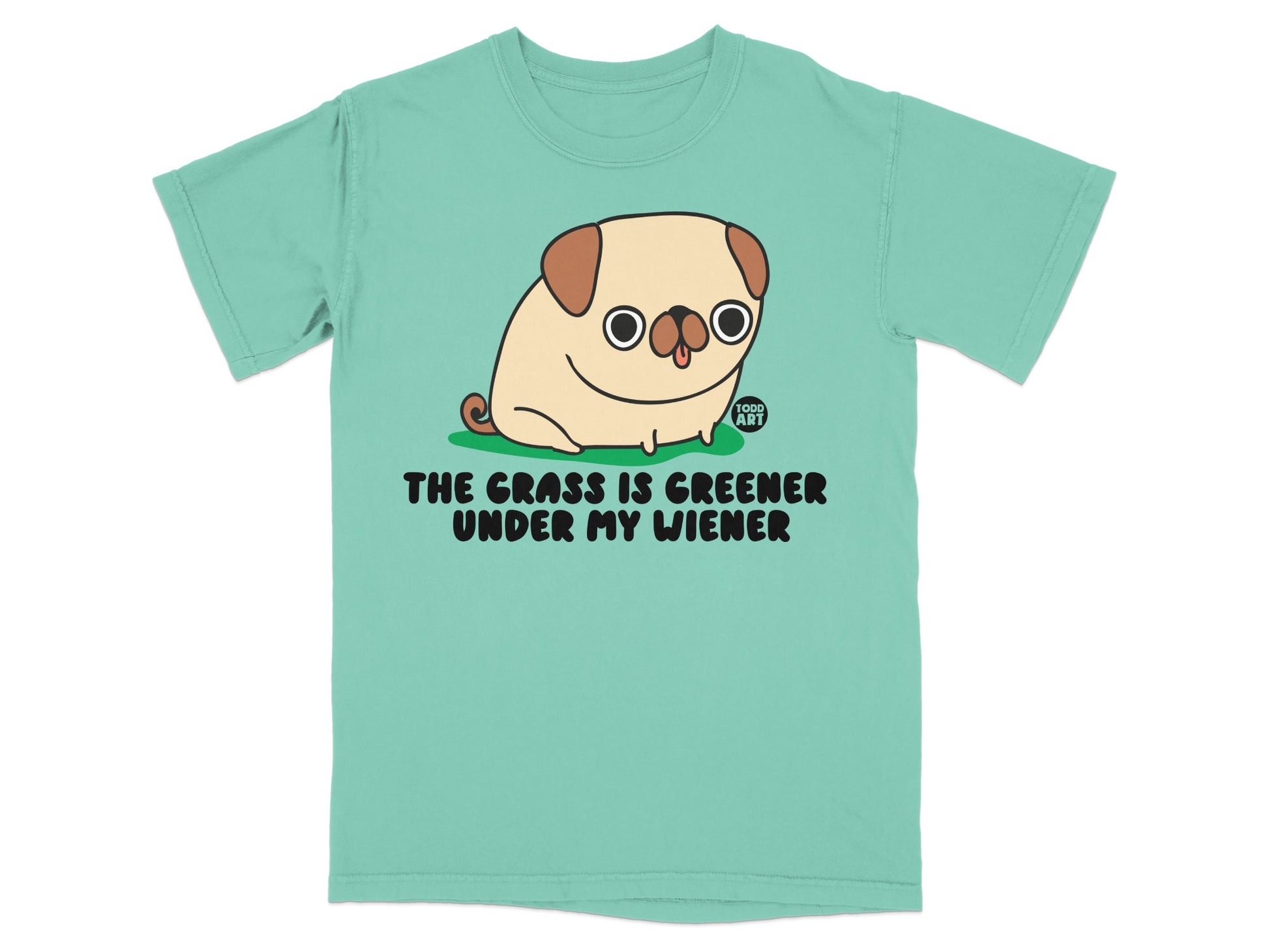 The Grass is Greener Under My Wiener Graphic Tee