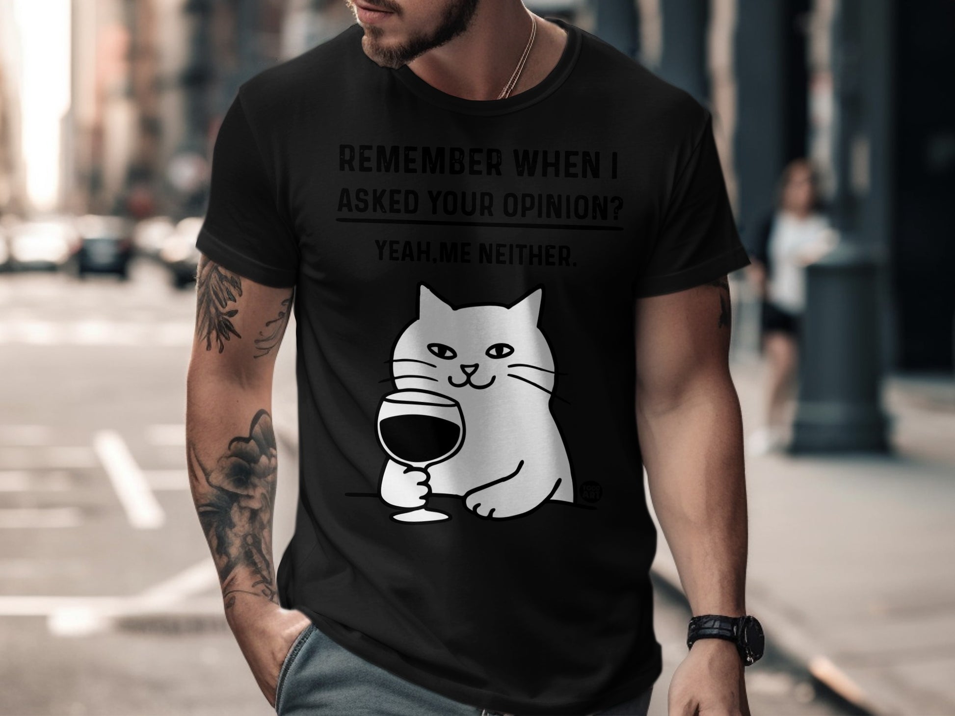 Remember When I Asked Your Opinion Cat T-Shirt