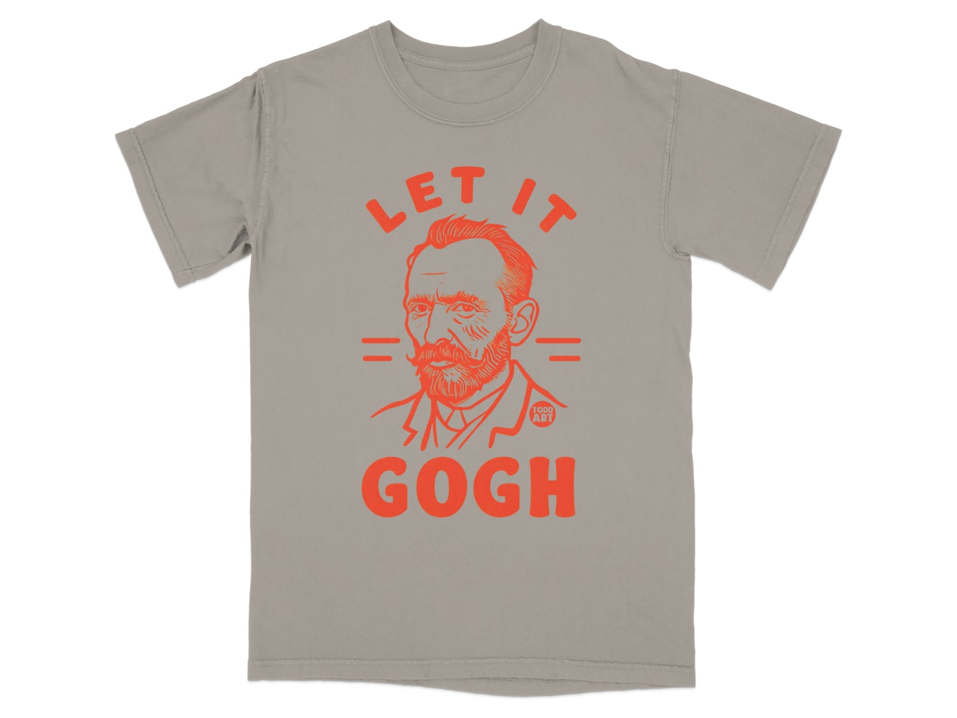 Grey Let It Gogh Van Gogh Illustration product type