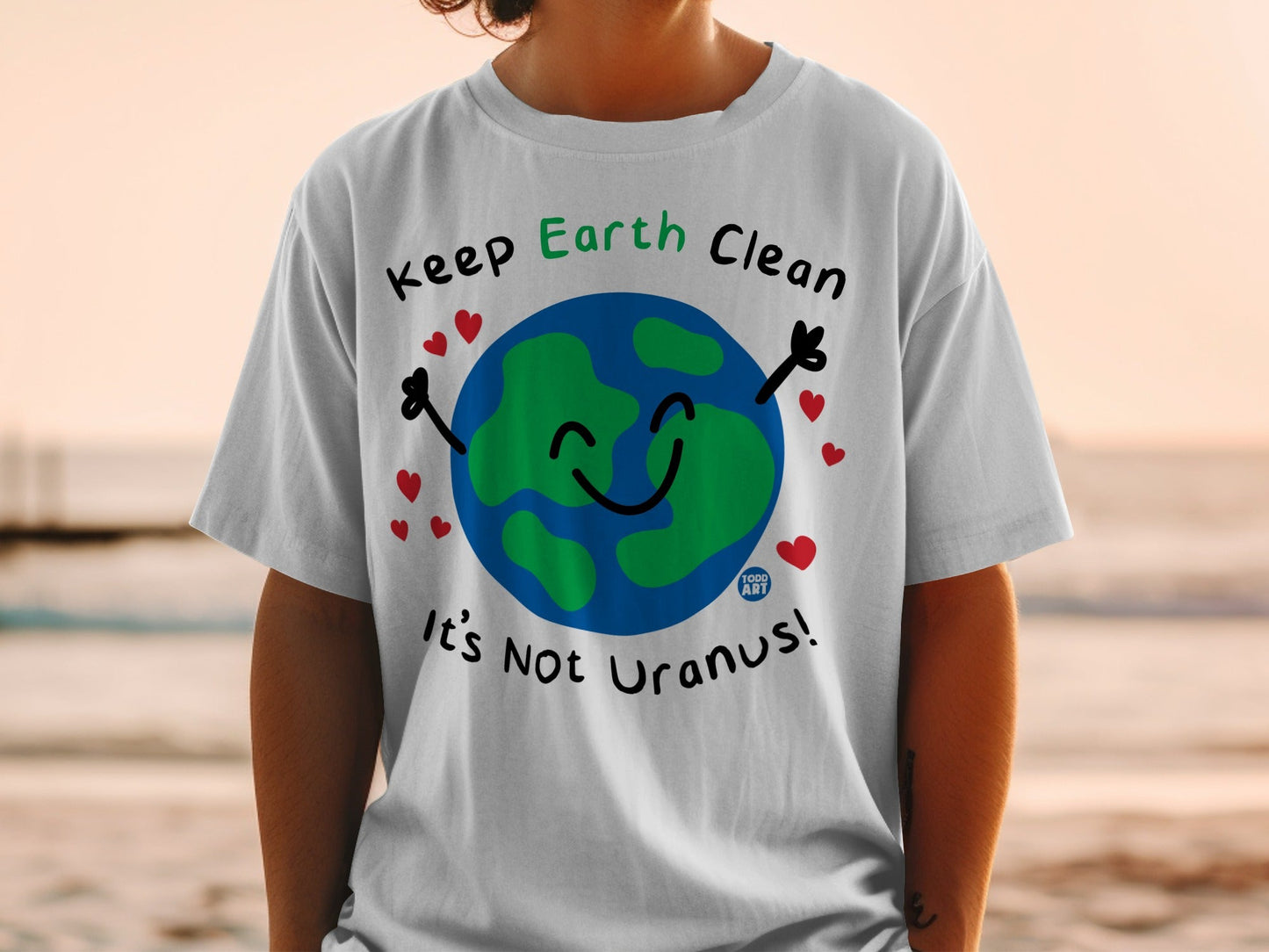 Keep Earth Clean It's Not Uranus T-shirt
