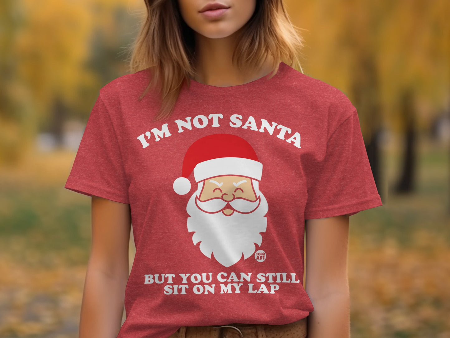 I'm Not Santa You Can Still Sit On My Lap T-shirt