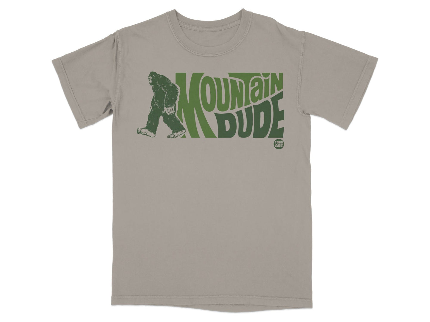Mountain Dude Graphic Design T-Shirt