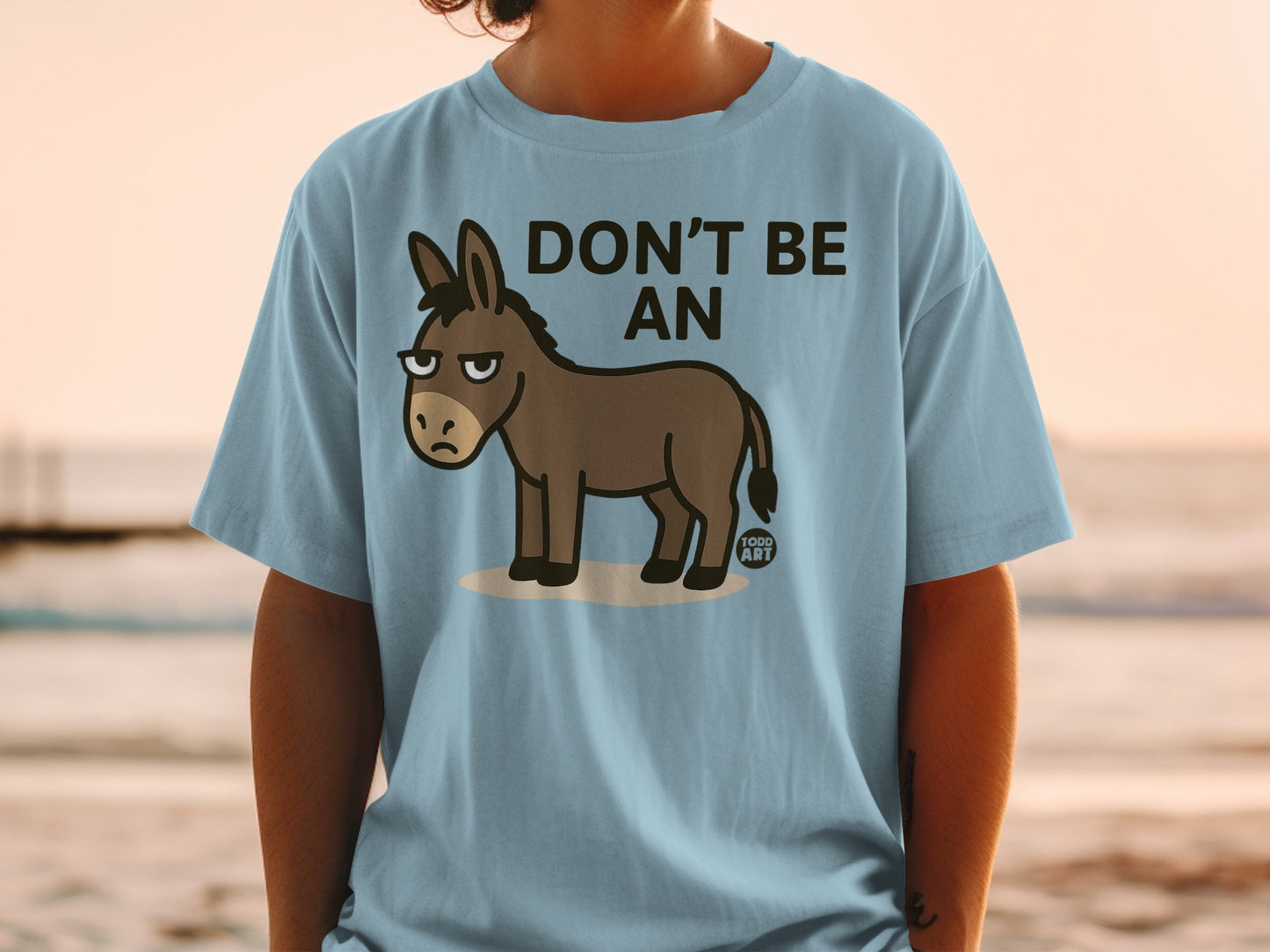 Don't Be An Angry Donkey Graphic T-Shirt