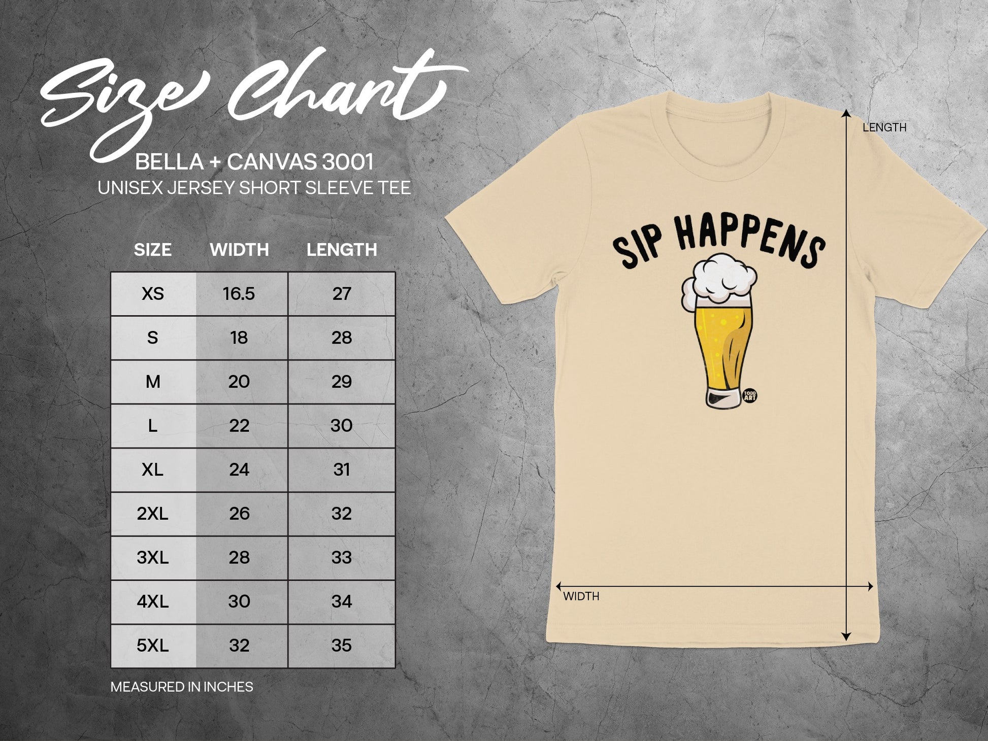 Sip Happens Unisex Jersey Short Sleeve Tee
