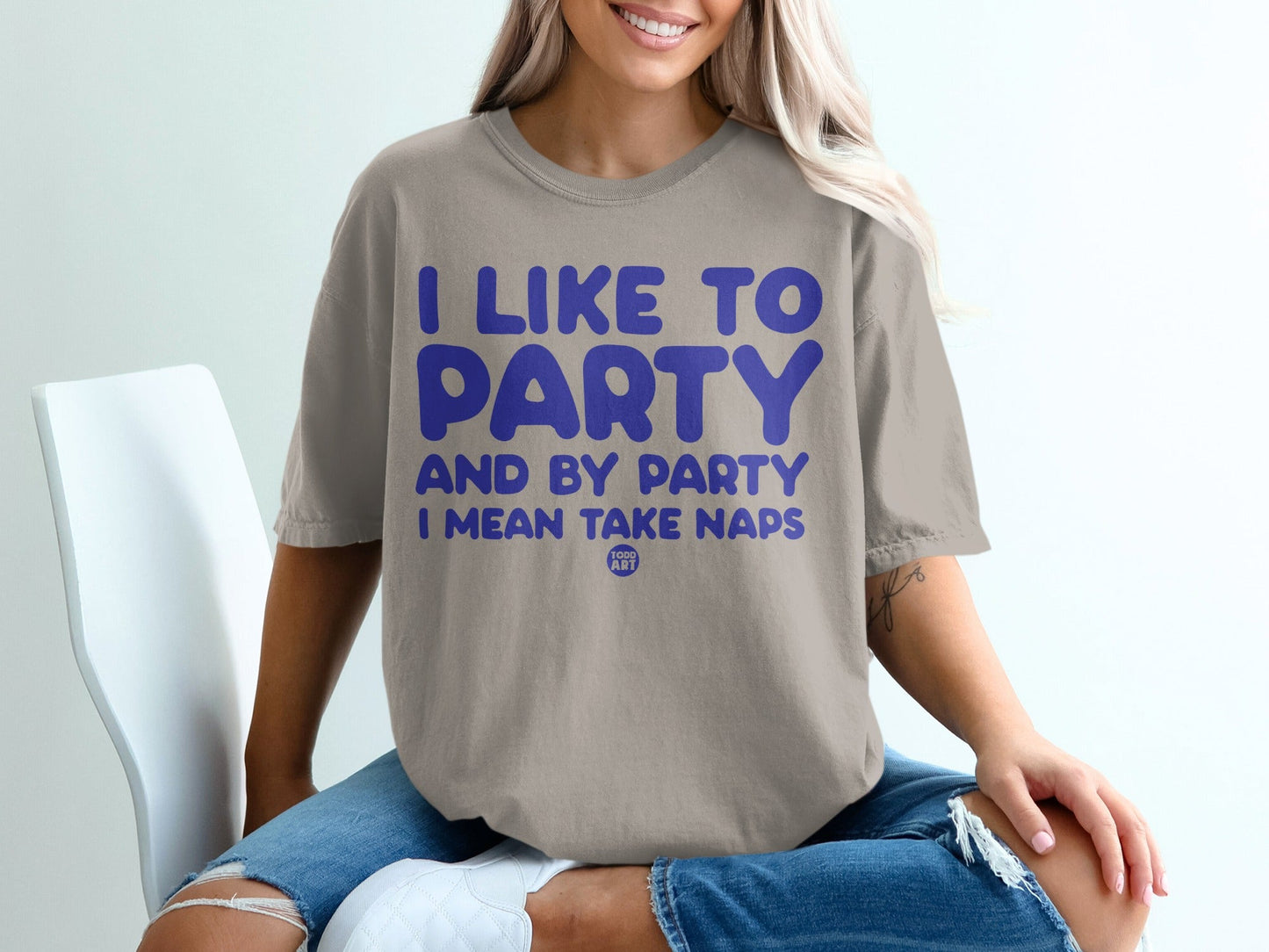 I Like To Party And By Party I Mean Take Naps Shirt