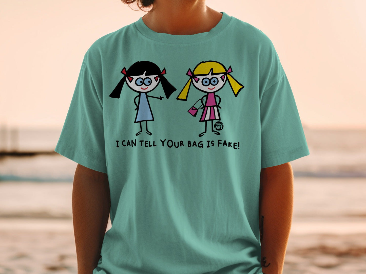 I Can Tell Your Bag Is Fake Funny Graphic T-shirt