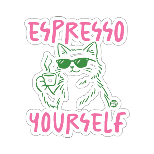 Feline Sunglasses Coffee Cup Espresso Yourself 