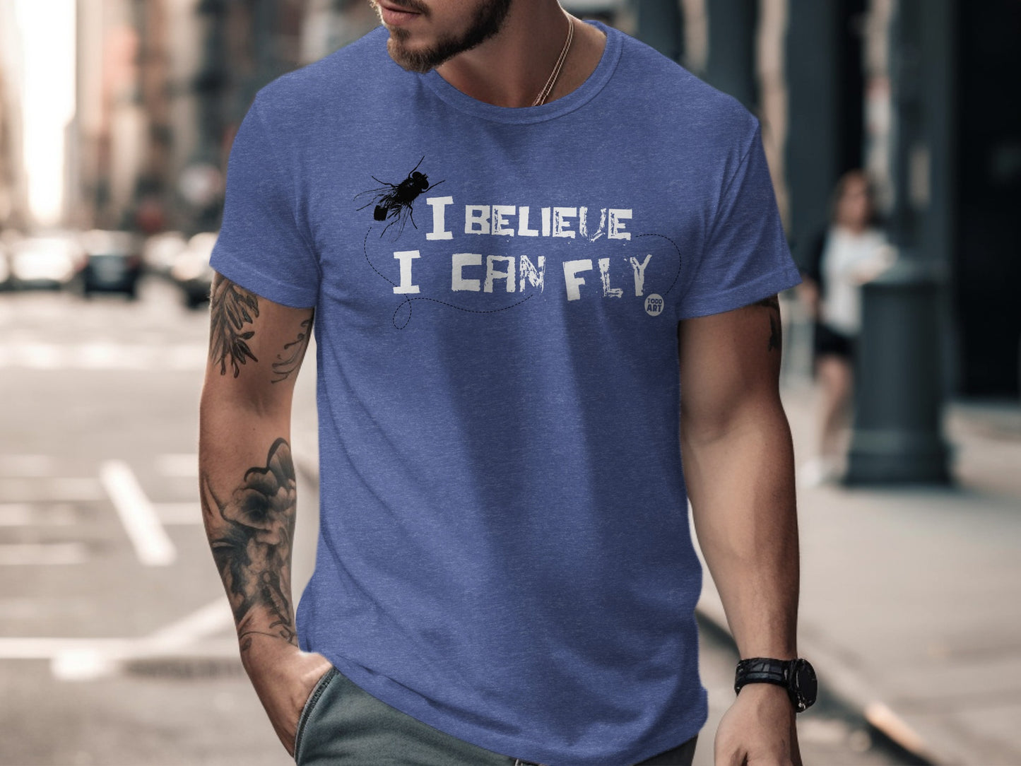 I Believe I Can Fly Graphic Print T-Shirt product