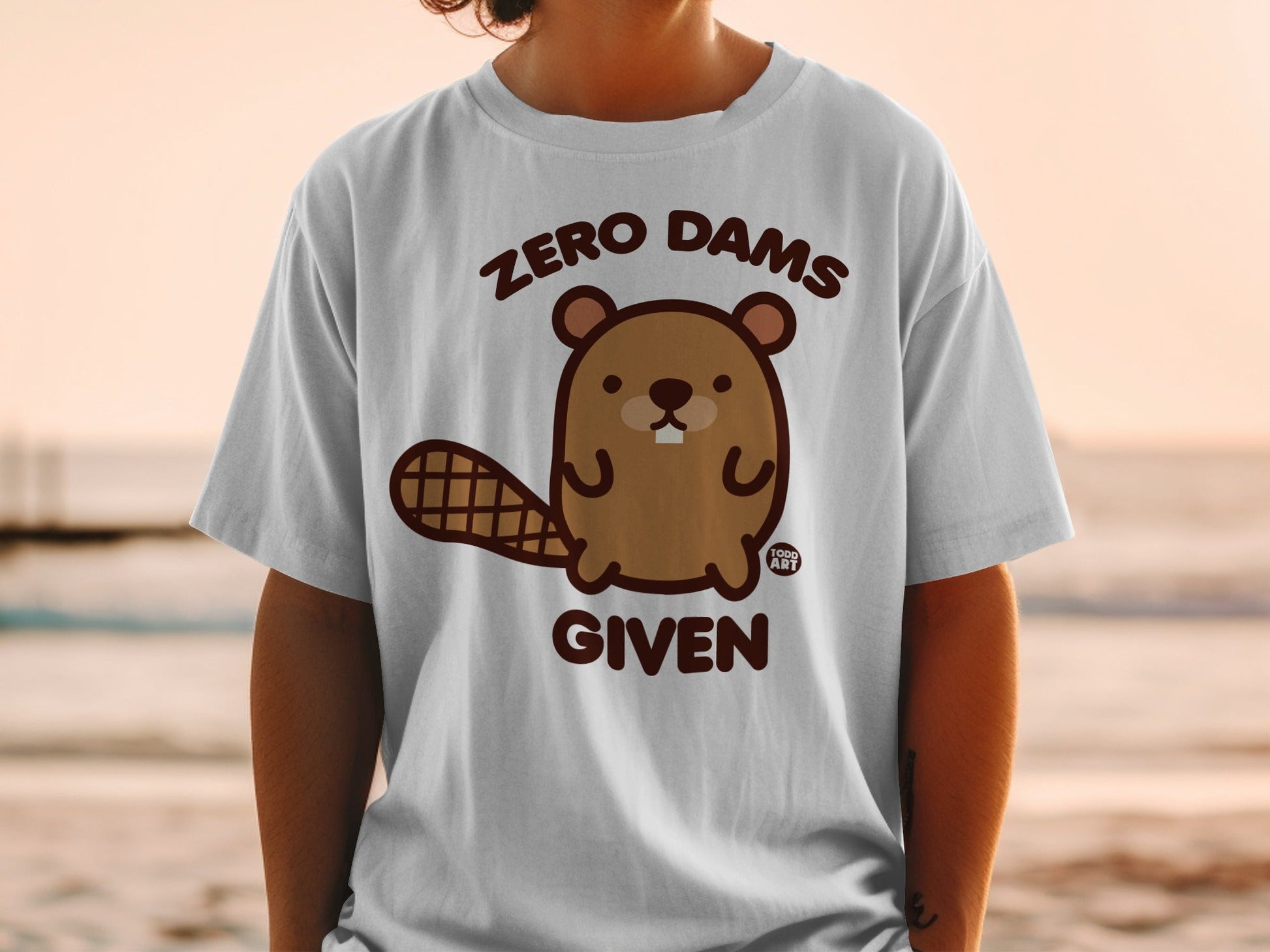 Zero Dams Given Graphic Tee for Casual Wear