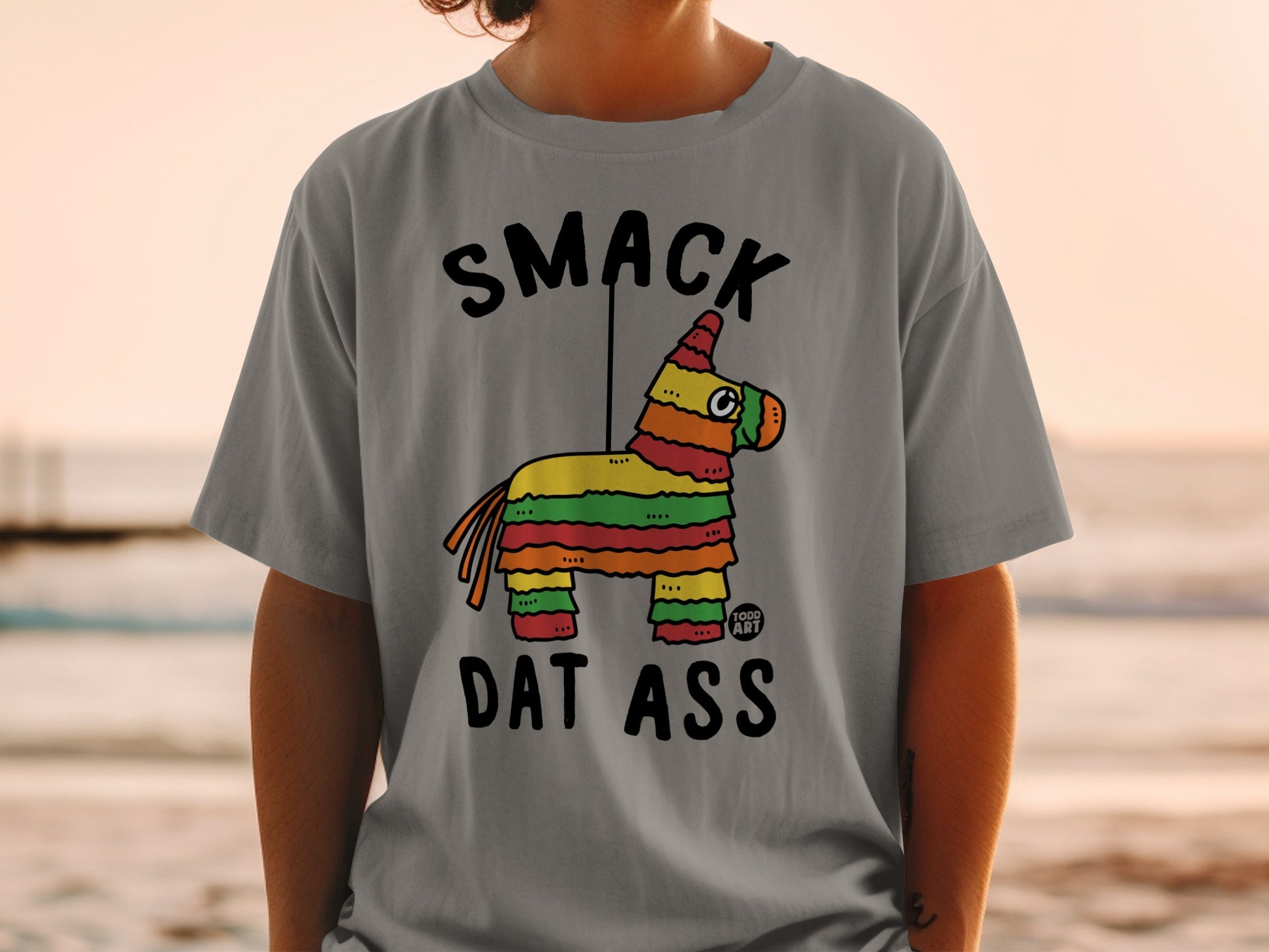 Colorful Piñata Smack Dat Ass Funny Graphic product type