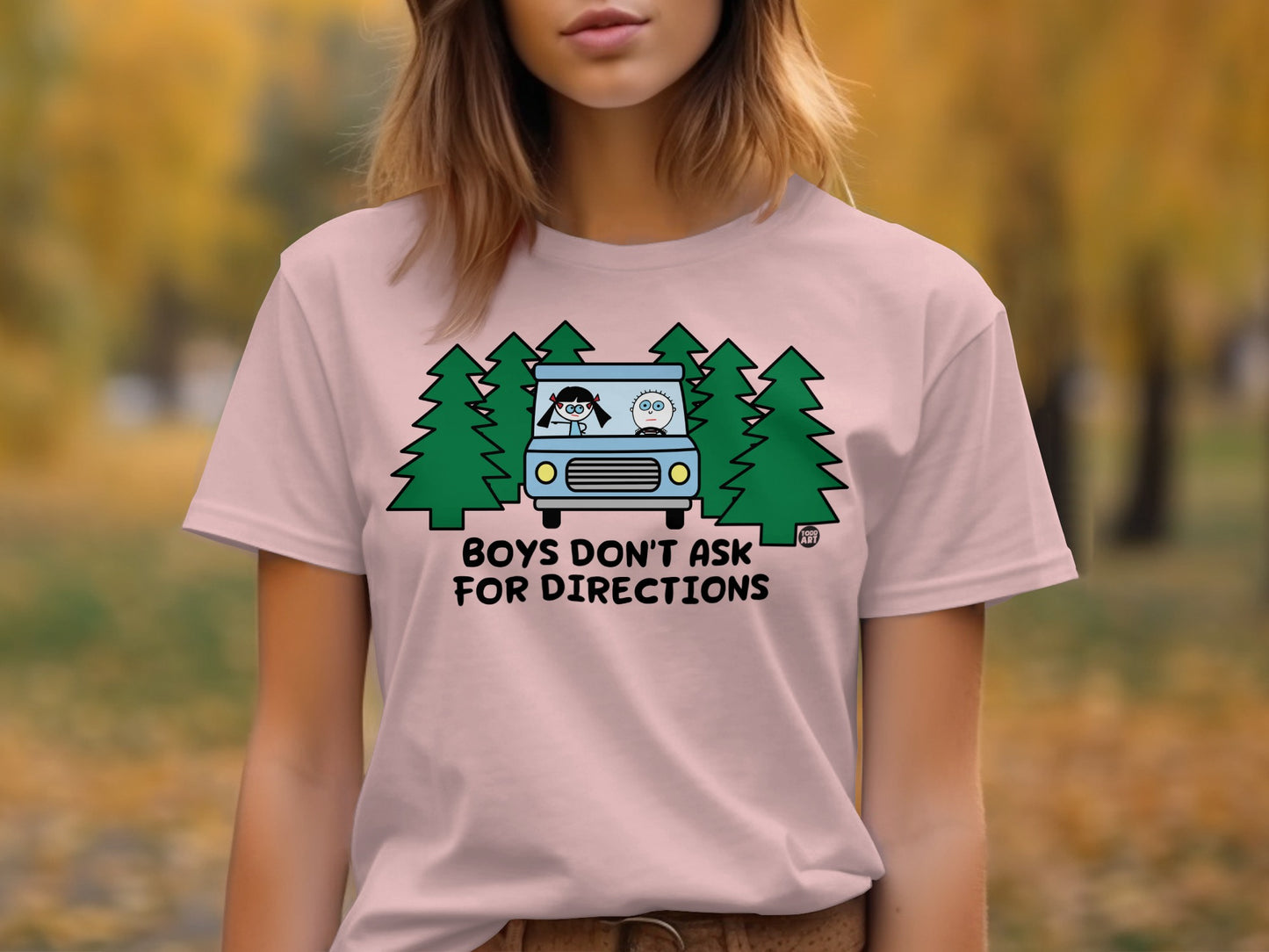 Boys Don't Ask For Directions Graphic Tee