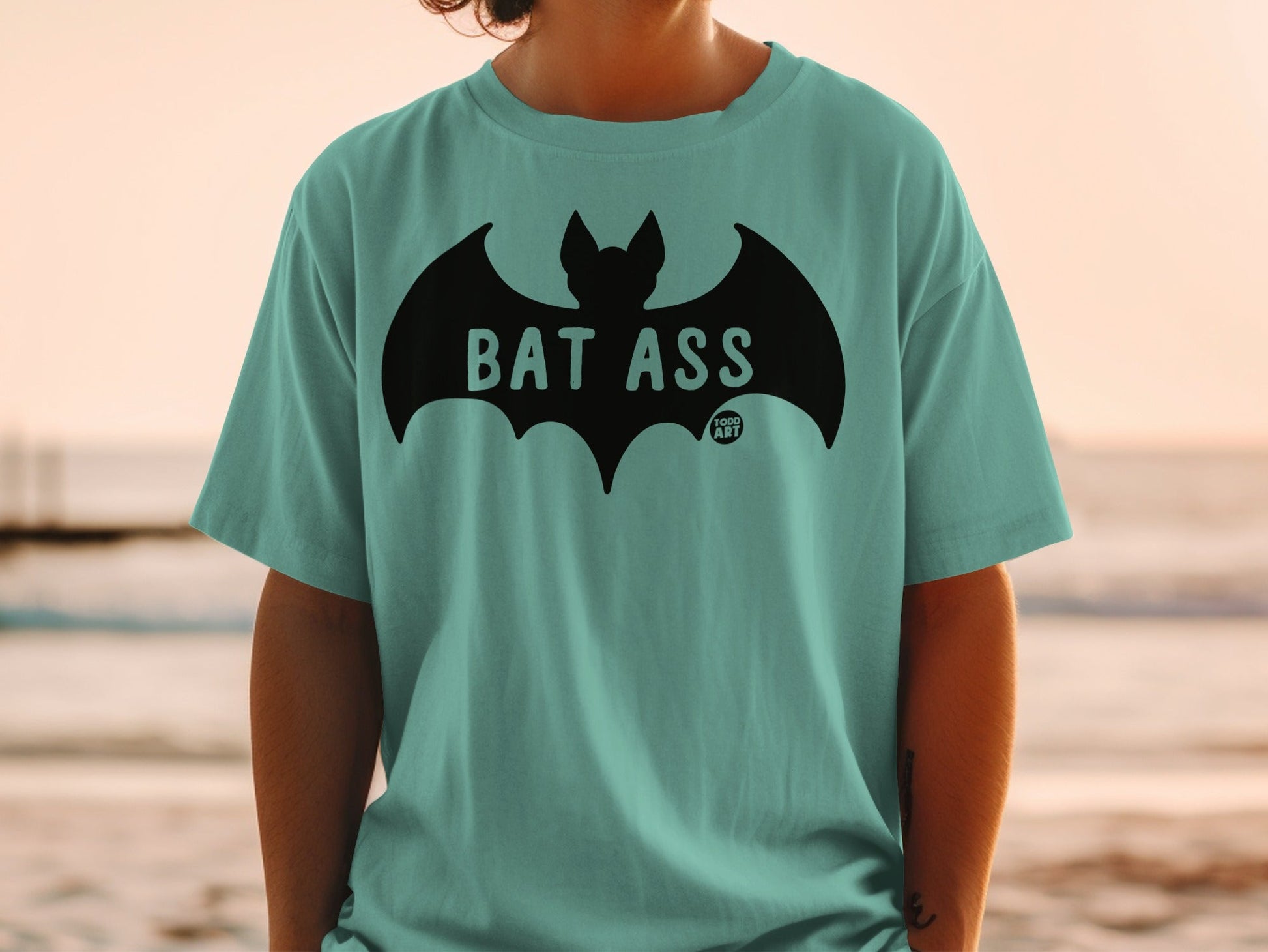 Bat Ass Graphic Tee for Casual Wear and Fun Style