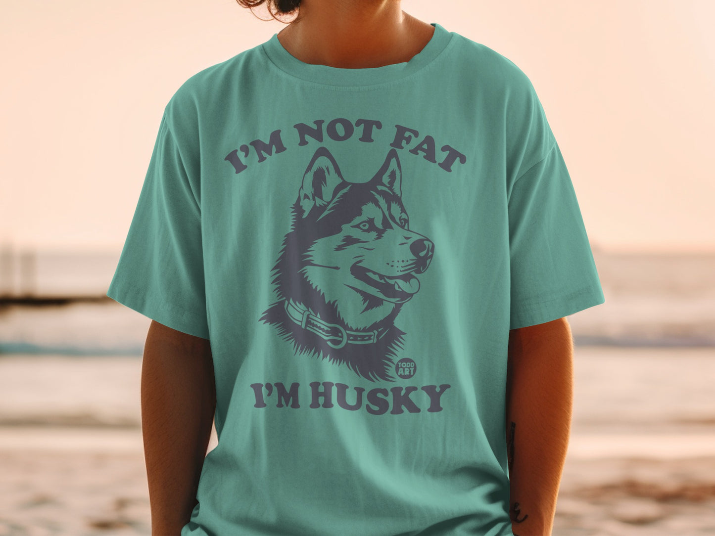 I'm Not Fat I'm Husky Graphic T-Shirt