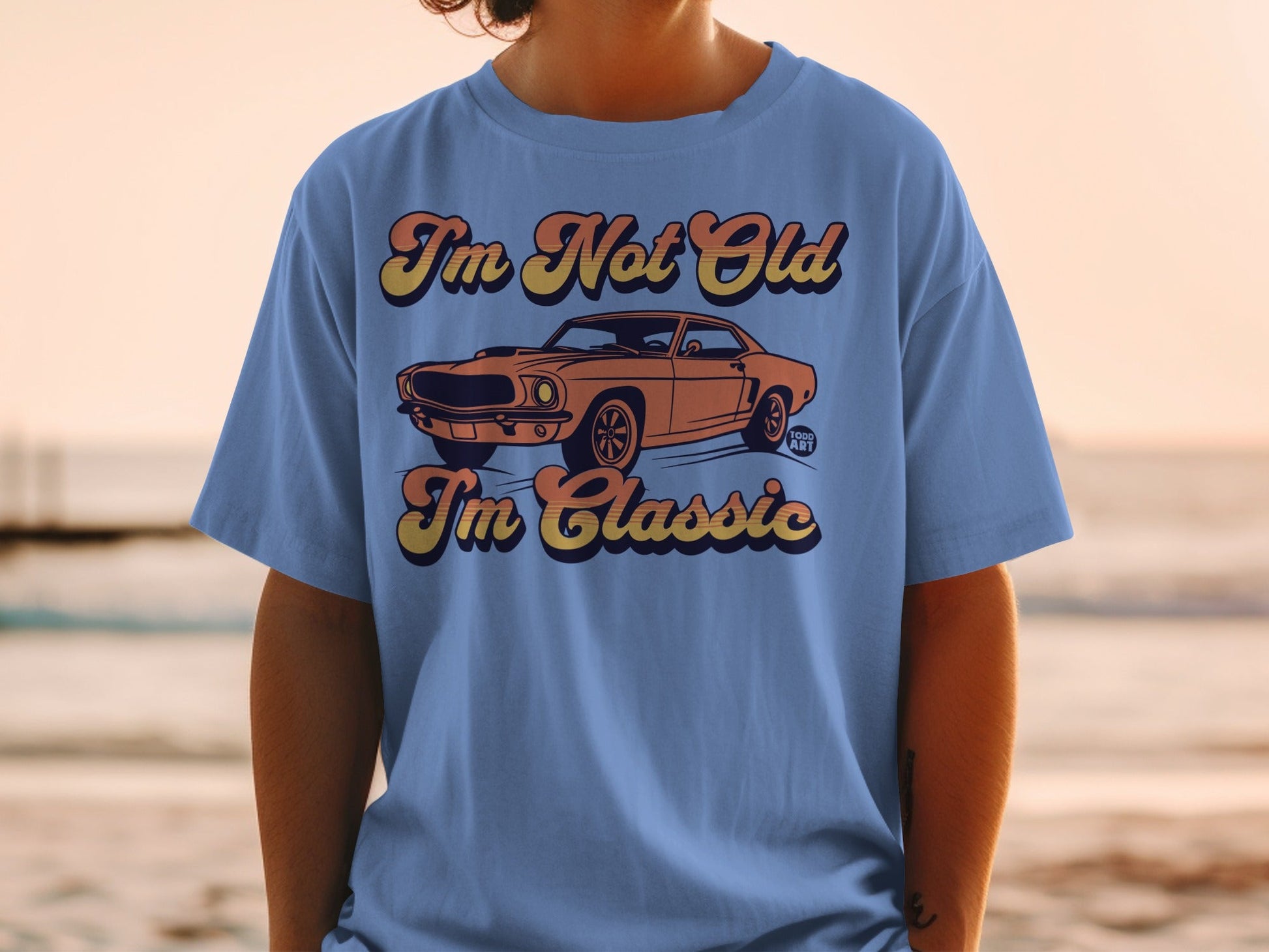 I'm Not Old I'm Classic Vintage Car T-shirt
