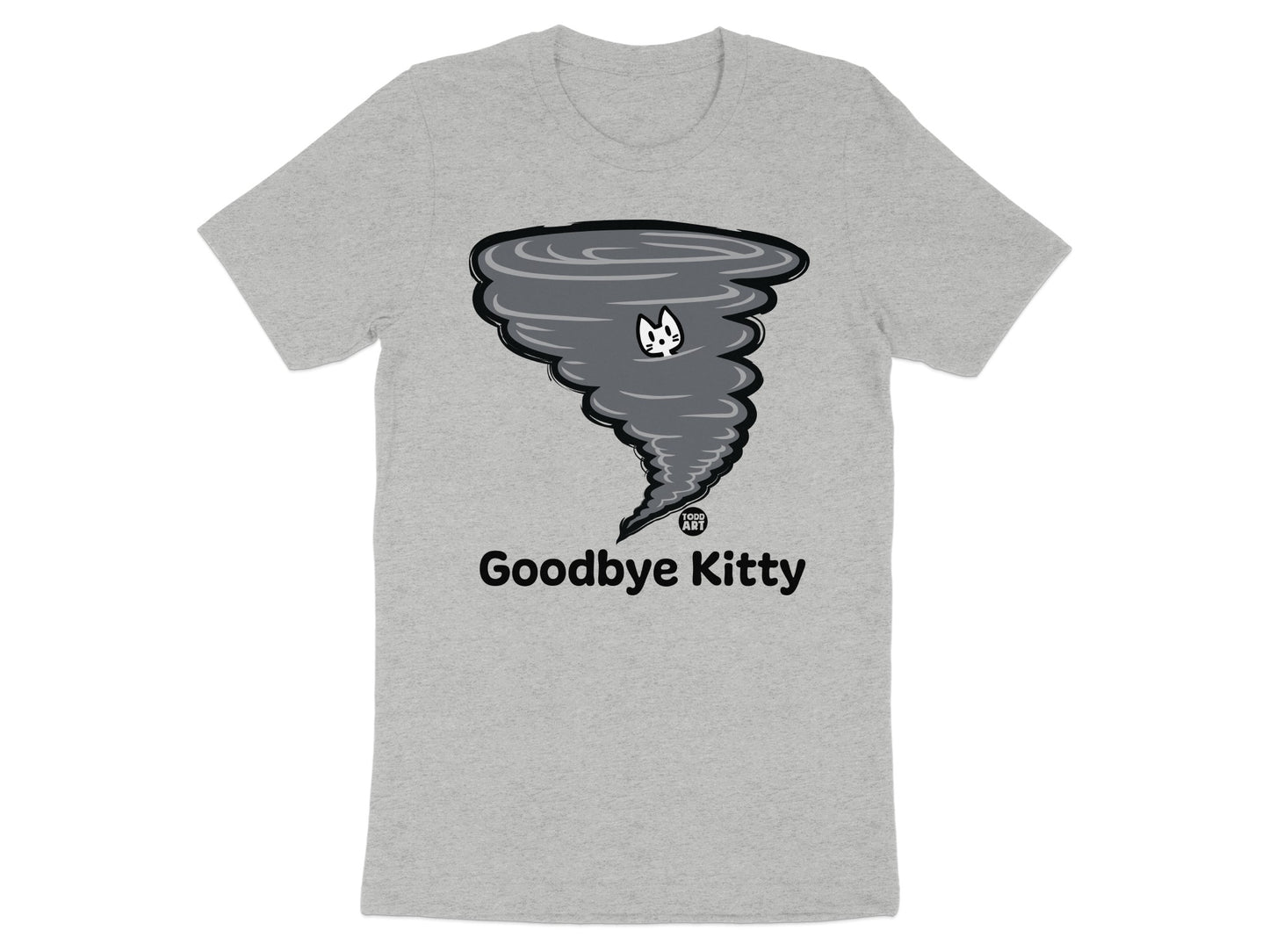 Goodbye Kitty Tornado Graphic T-Shirt