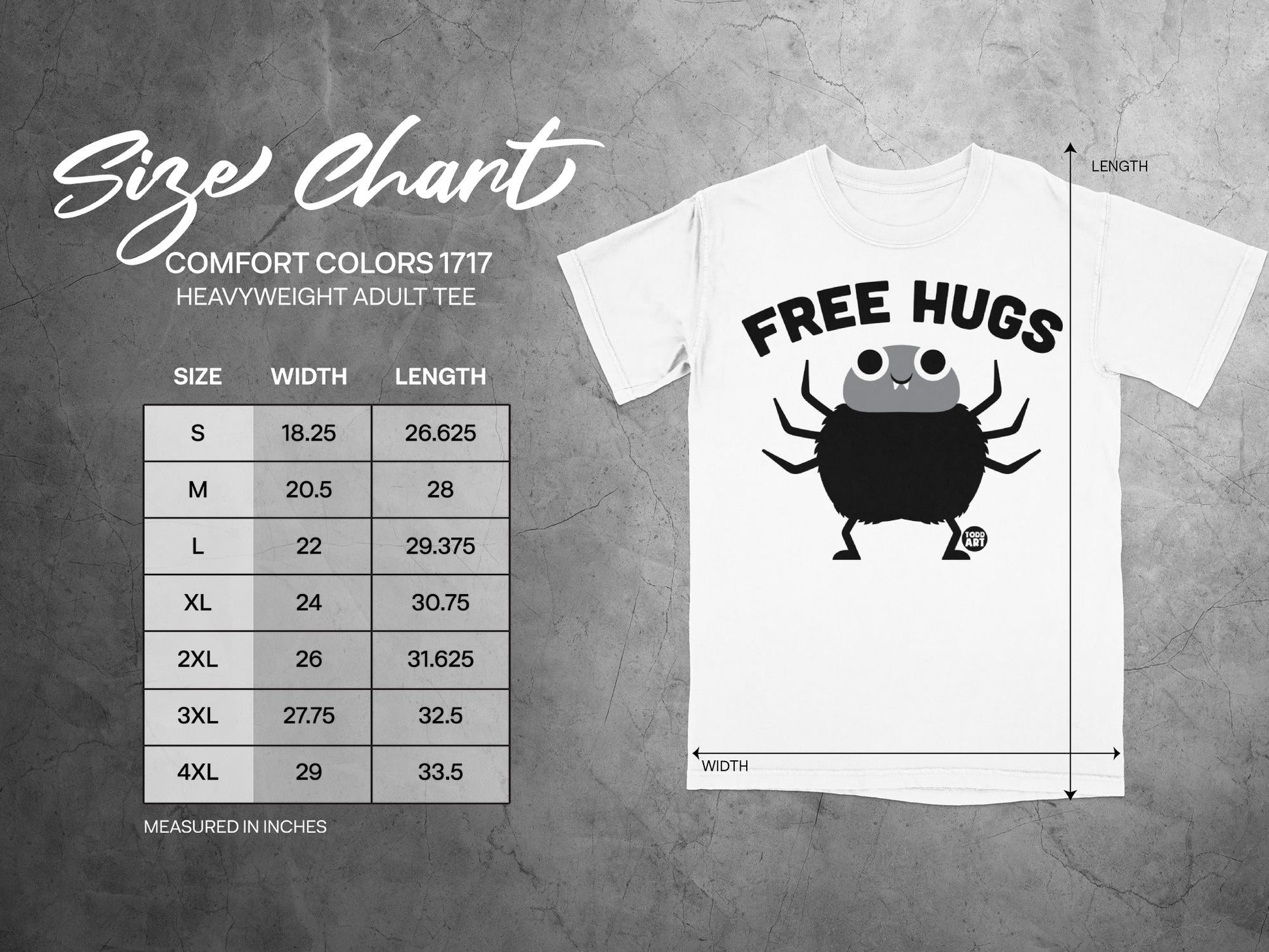 Free Hugs Funny Graphic Comfort Colors 1717 Shirt