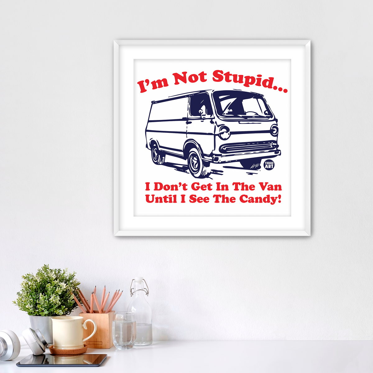 Candy Van Fine Art Print