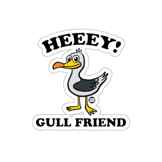 HEEEY Gull Friend Funny Bird Sticker Design Product