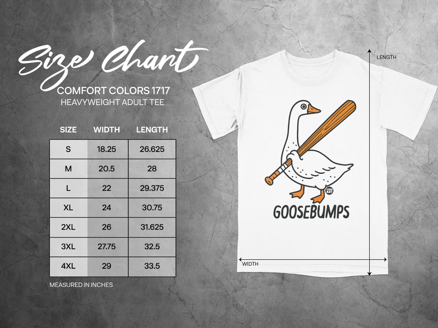 Goosebumps Graphic T-Shirt with Bat Design for Adults