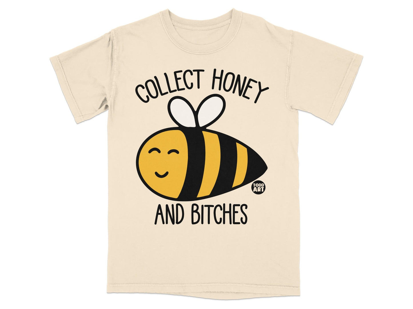 Collect Honey And Bitches Funny Bee T-Shirt