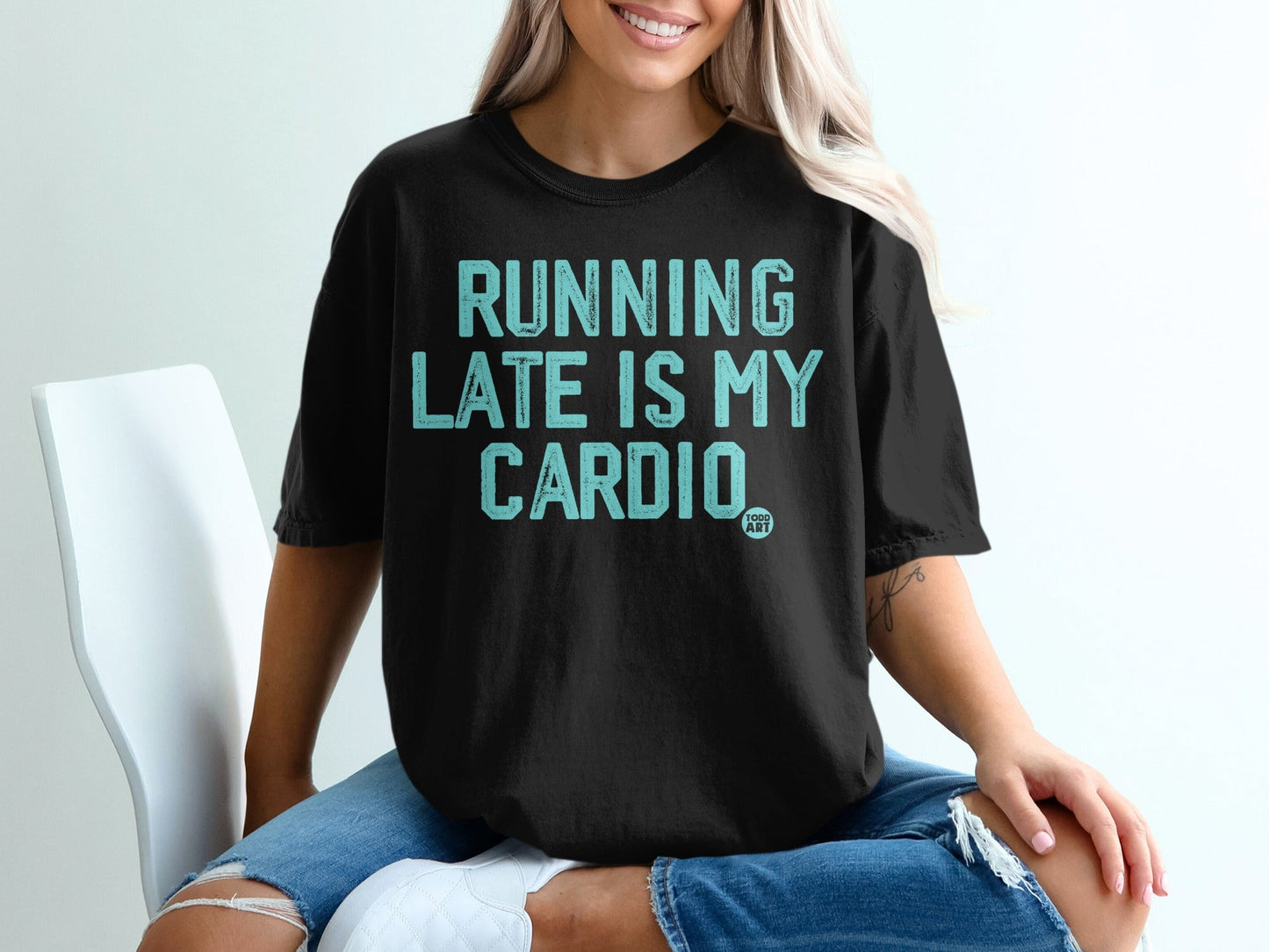 Running Late Is My Cardio Graphic T-Shirt