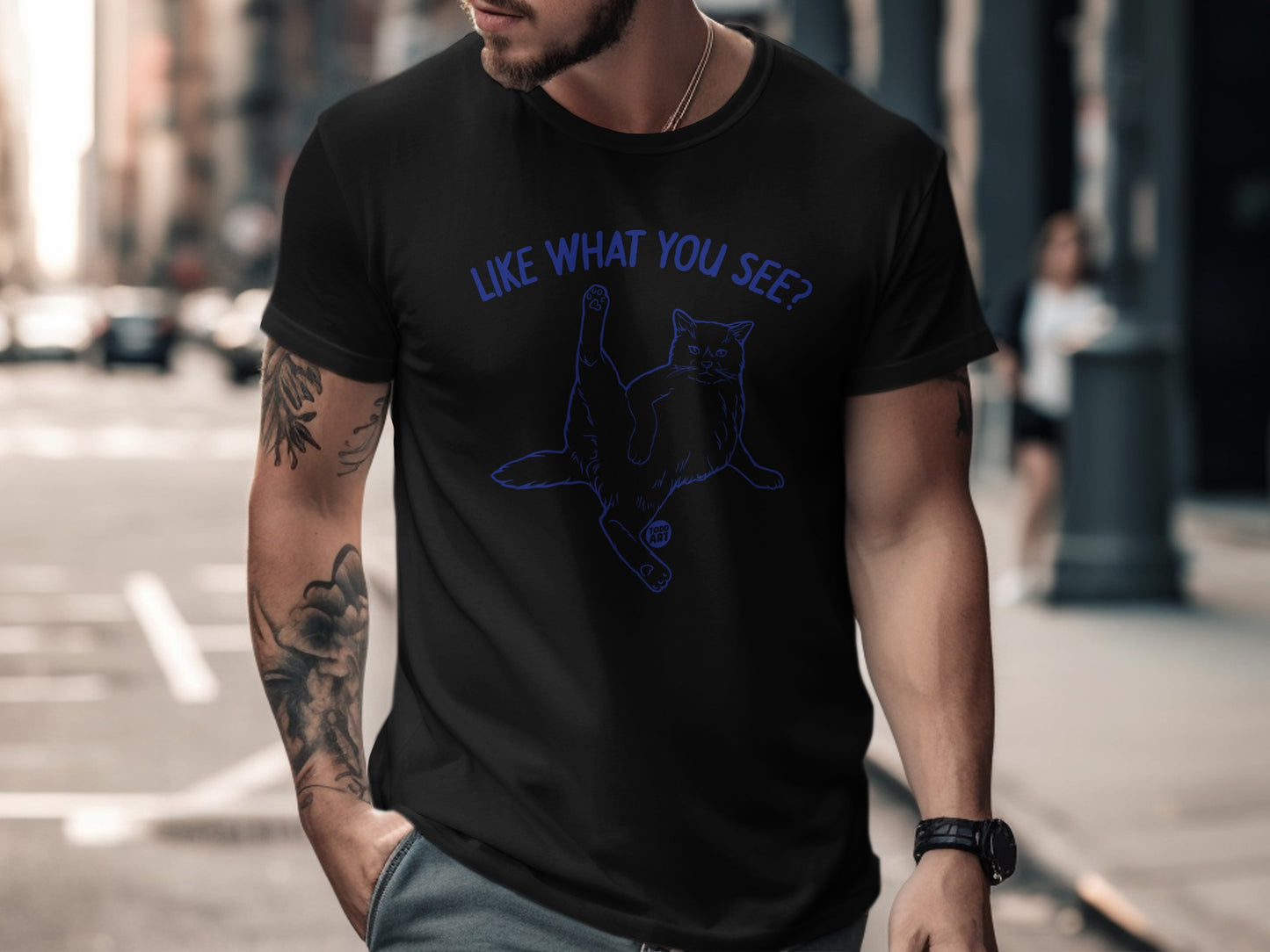 Like What You See Cat Graphic T-Shirt Product