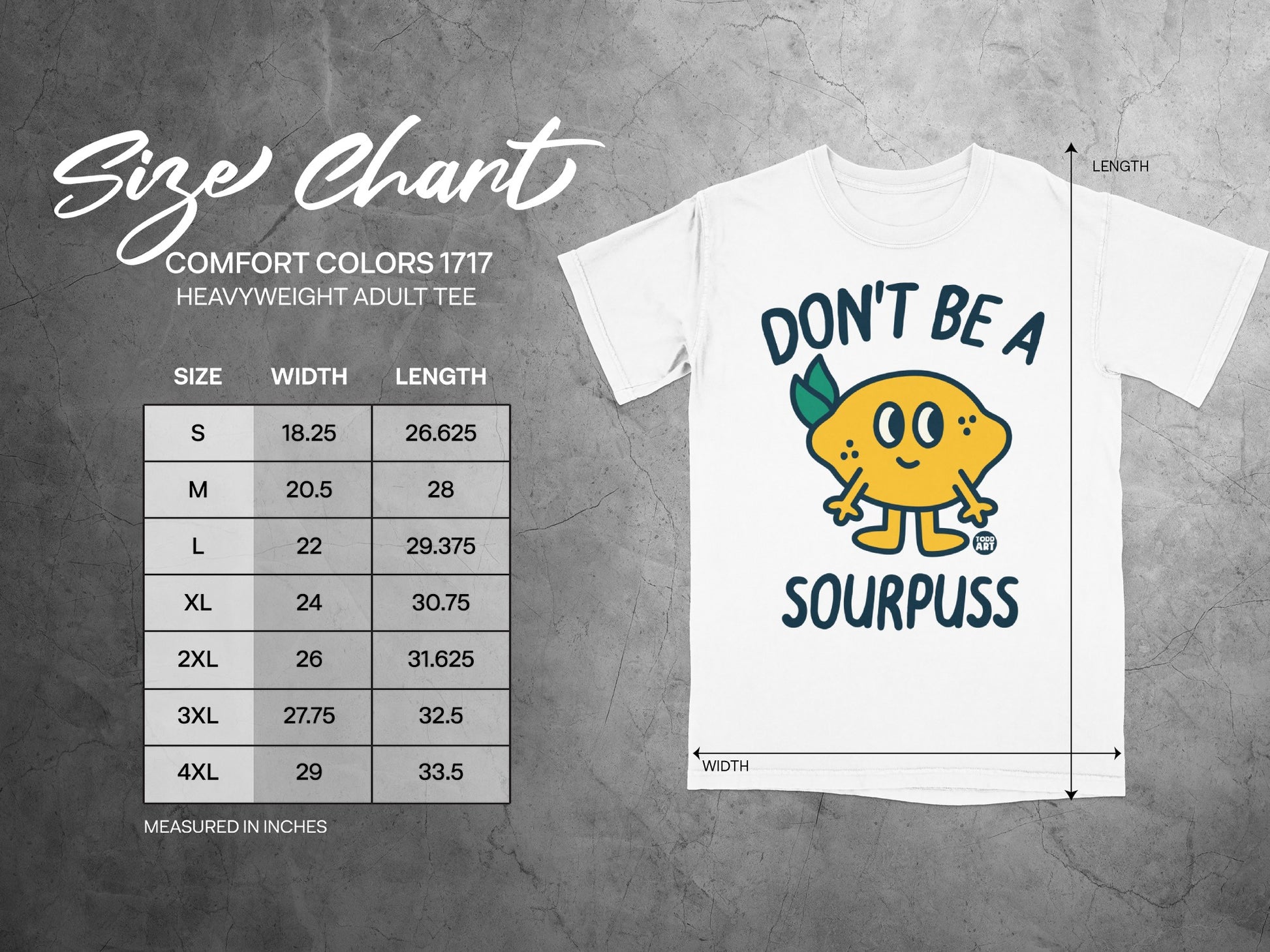 DON'T BE A SOURPUSS TEE product type