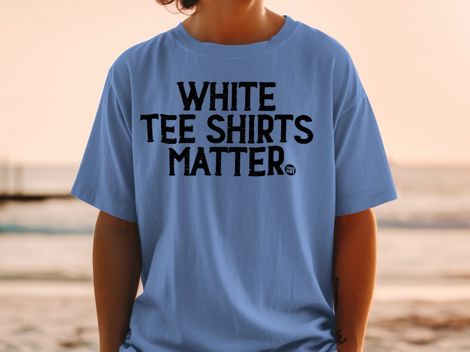 White Tee Shirts Matter Graphic T-Shirt