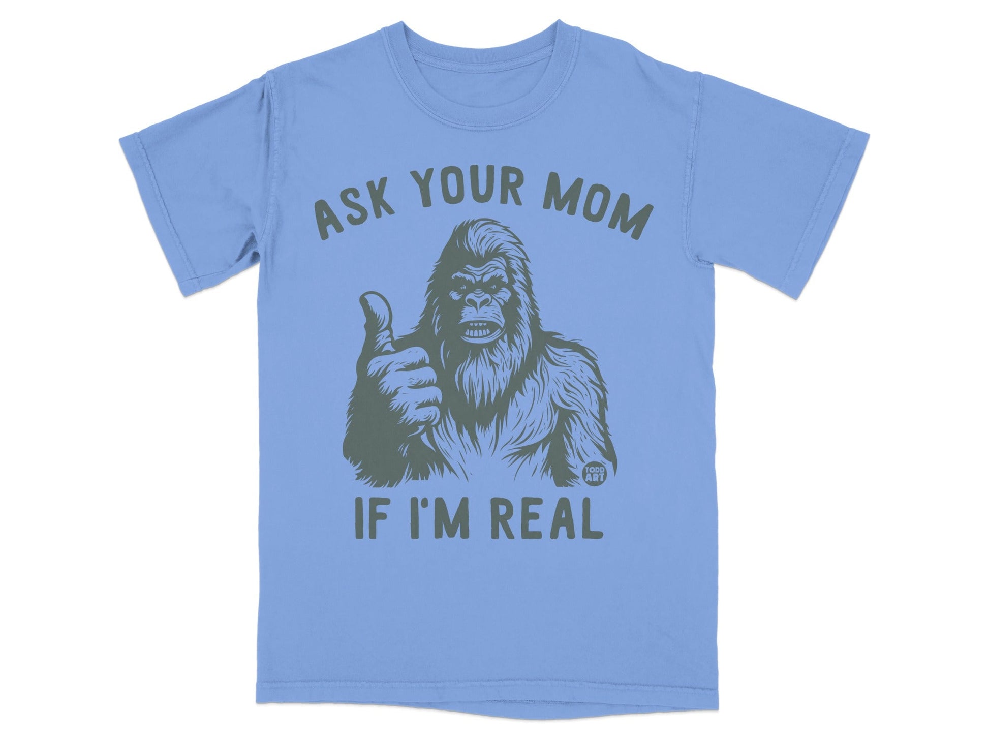 Ask Your Mom If I'm Real Funny Graphic T-Shirt